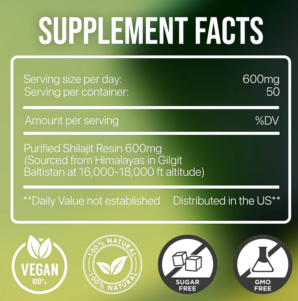 Natural Shilajit Resin