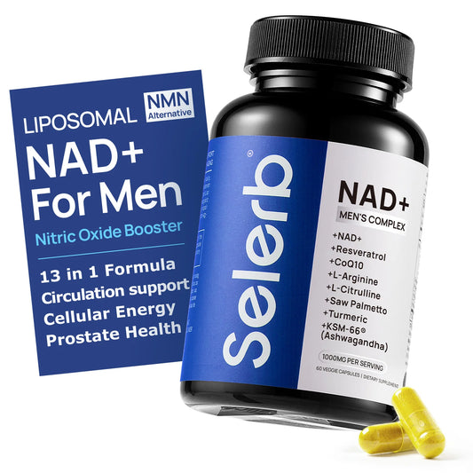 Selerb NAD+ for Men | Energy & Stamina Supplement